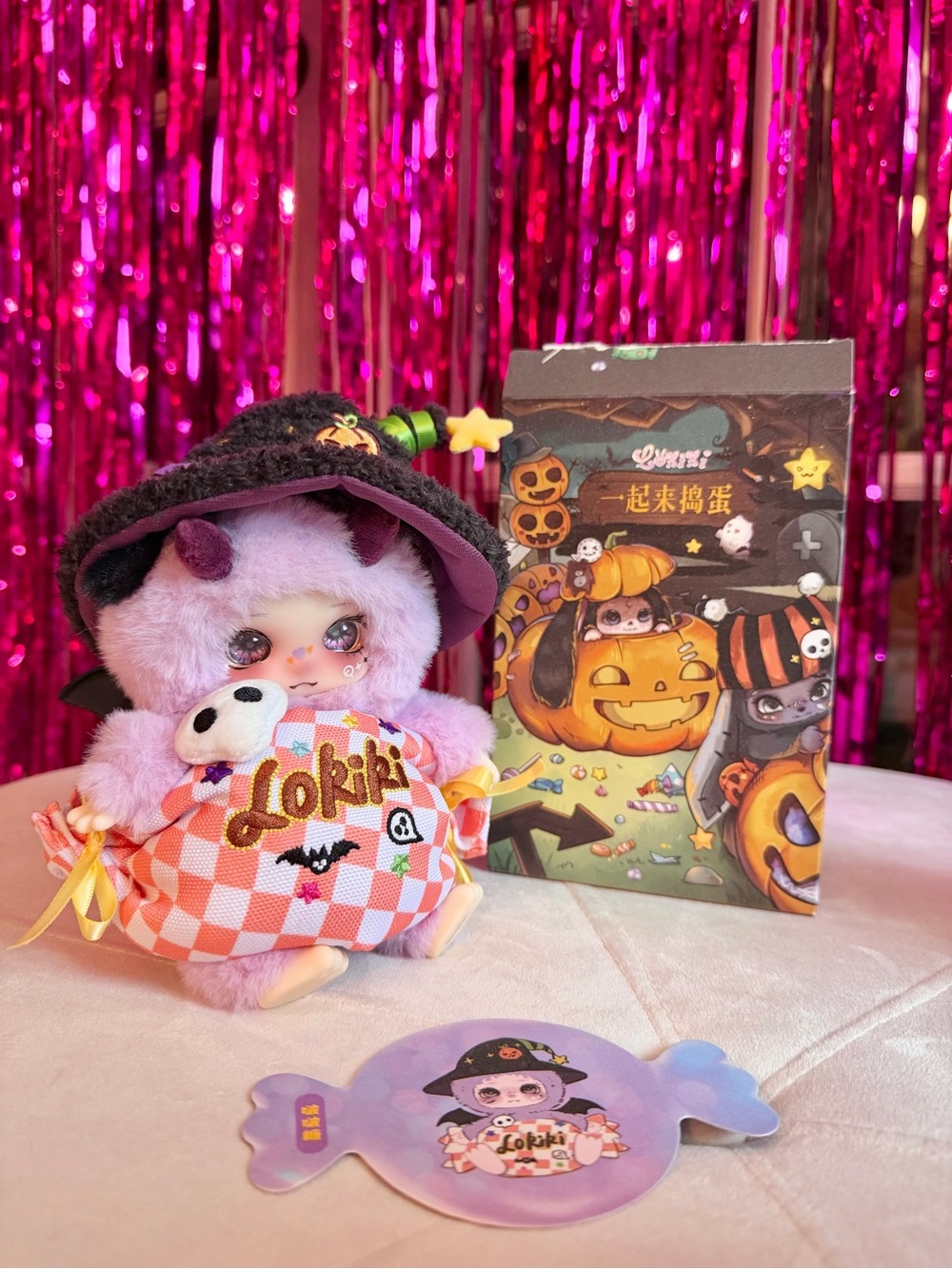 LOKIKI Little Rascals Series Plush Blind Box-Halloween Plush Blind Box Plush